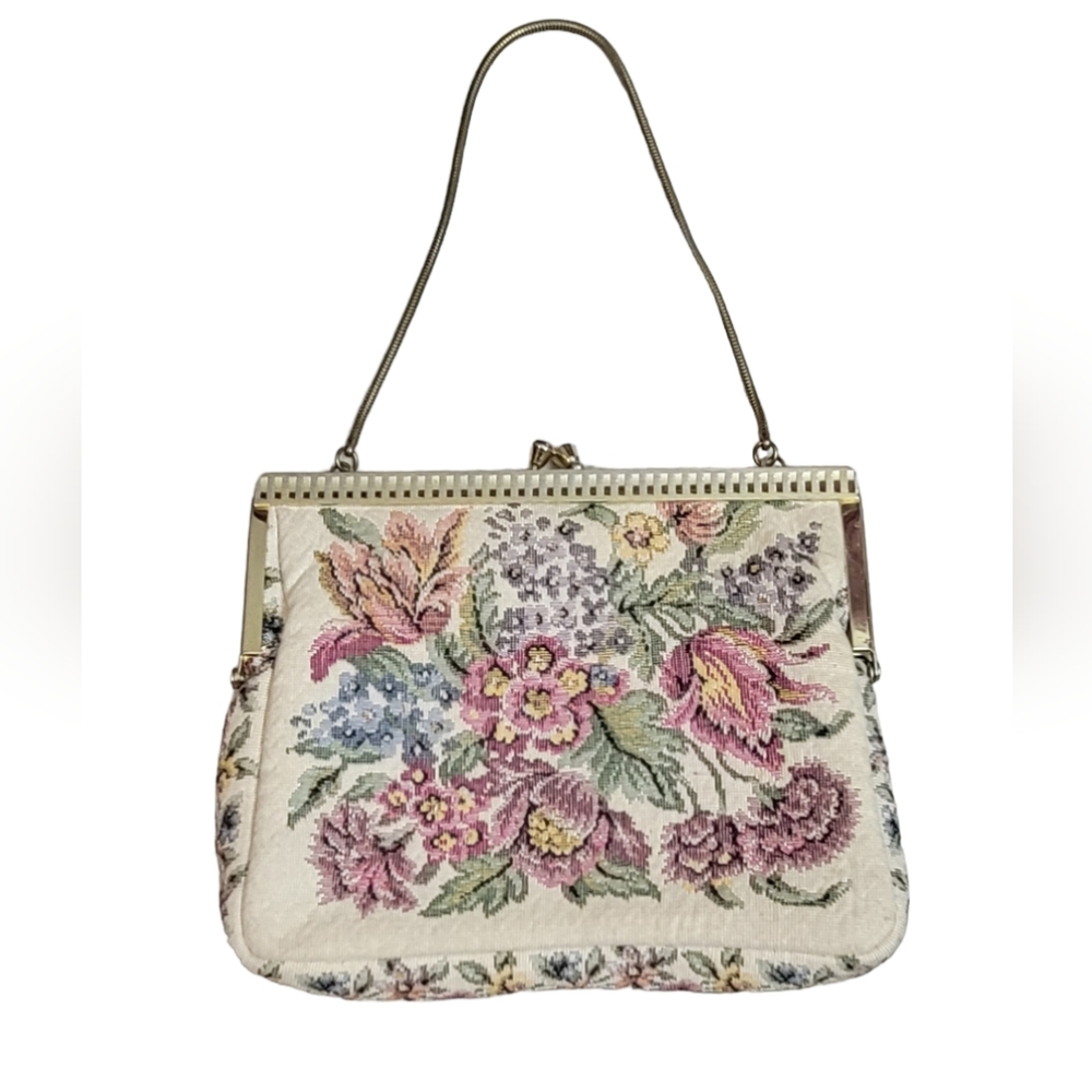 Vintage tapestry purse by Walborg